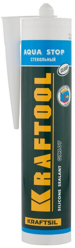 фото Герметик kraftool kraftseal gx107 "aqua stop" 300мл