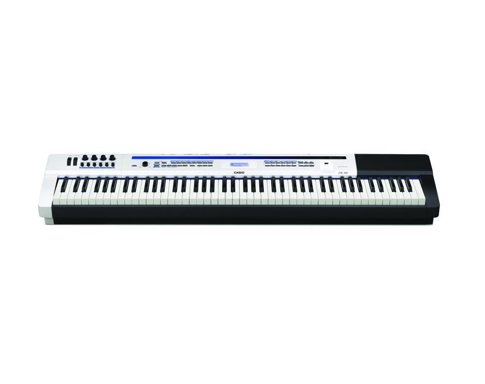 

Синтезатор Casio Privia PX-5SWE, Черно-белый, PX-5SWE