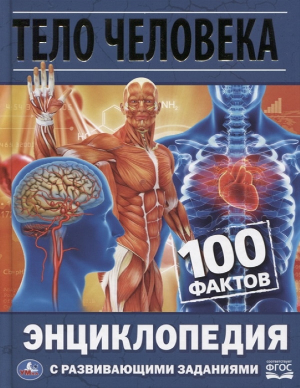 

Энциклопедия с развивающими заданиями Тело человека Умка