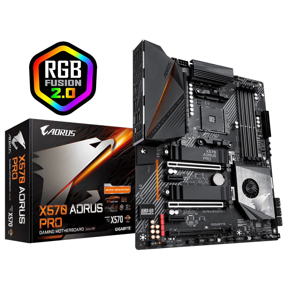 фото Материнская плата gigabyte x570 aorus pro