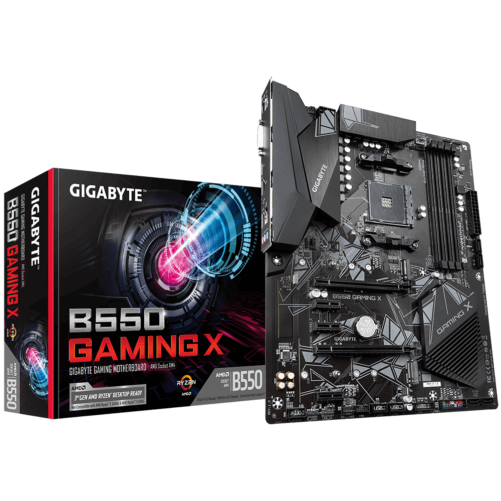 фото Материнская плата gigabyte b550 gaming x