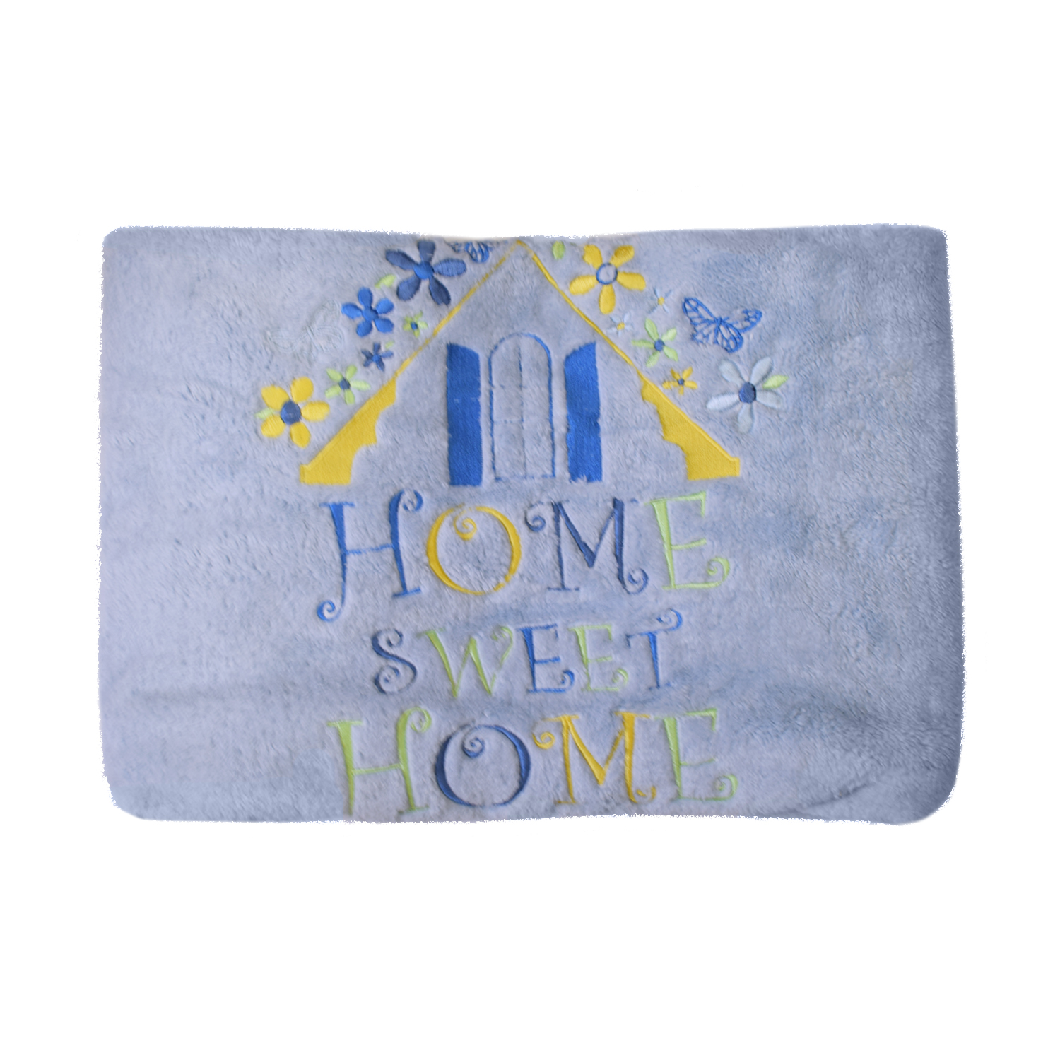 фото Плед велсофт kidboo sweet home blue, 80x120 см