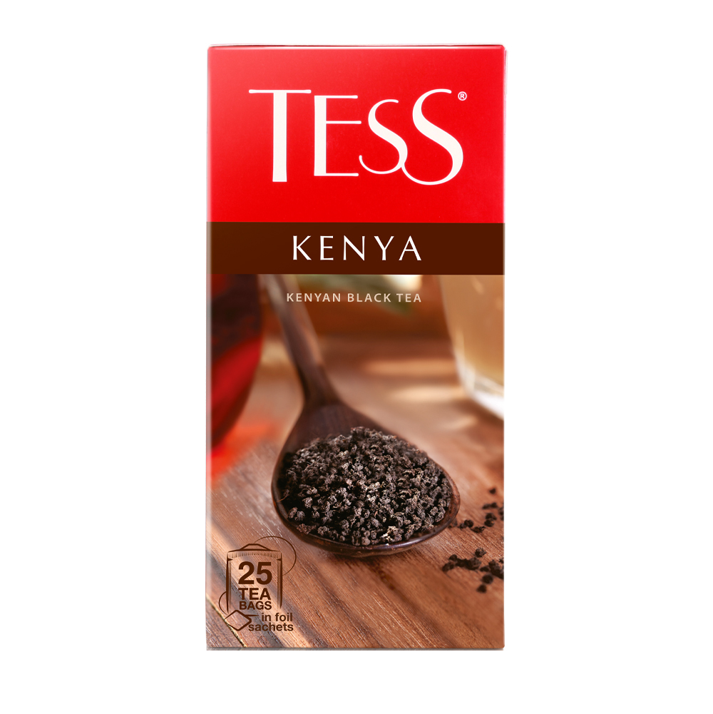 фото Чай черный tess kenya 25 пакетиков