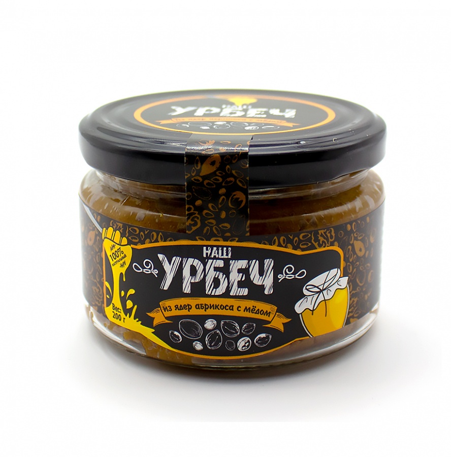 

Урбеч Наш урбеч из ядер косточек абрикоса 200 г