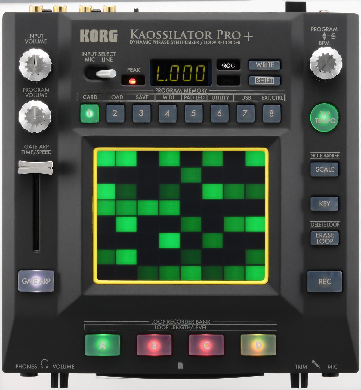 

Синтезатор Korg Kaossilator Pro+, Kaossilator Pro+