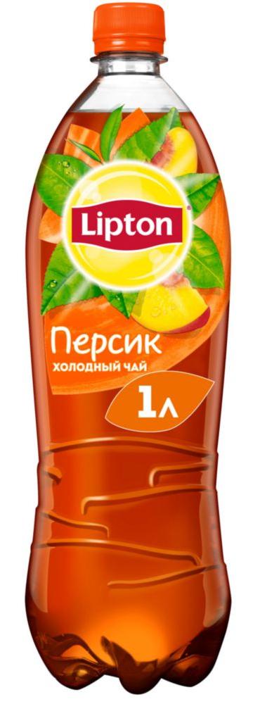 фото Чай черный lipton персик 1 л