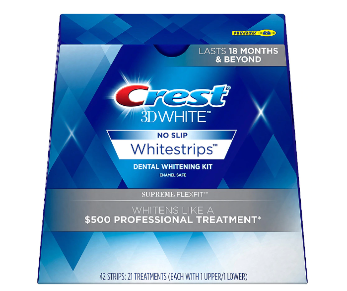 Пластина для отбеливания зубов Crest 3D White Whitestrips Luxe Supreme FlexFit 42 шт