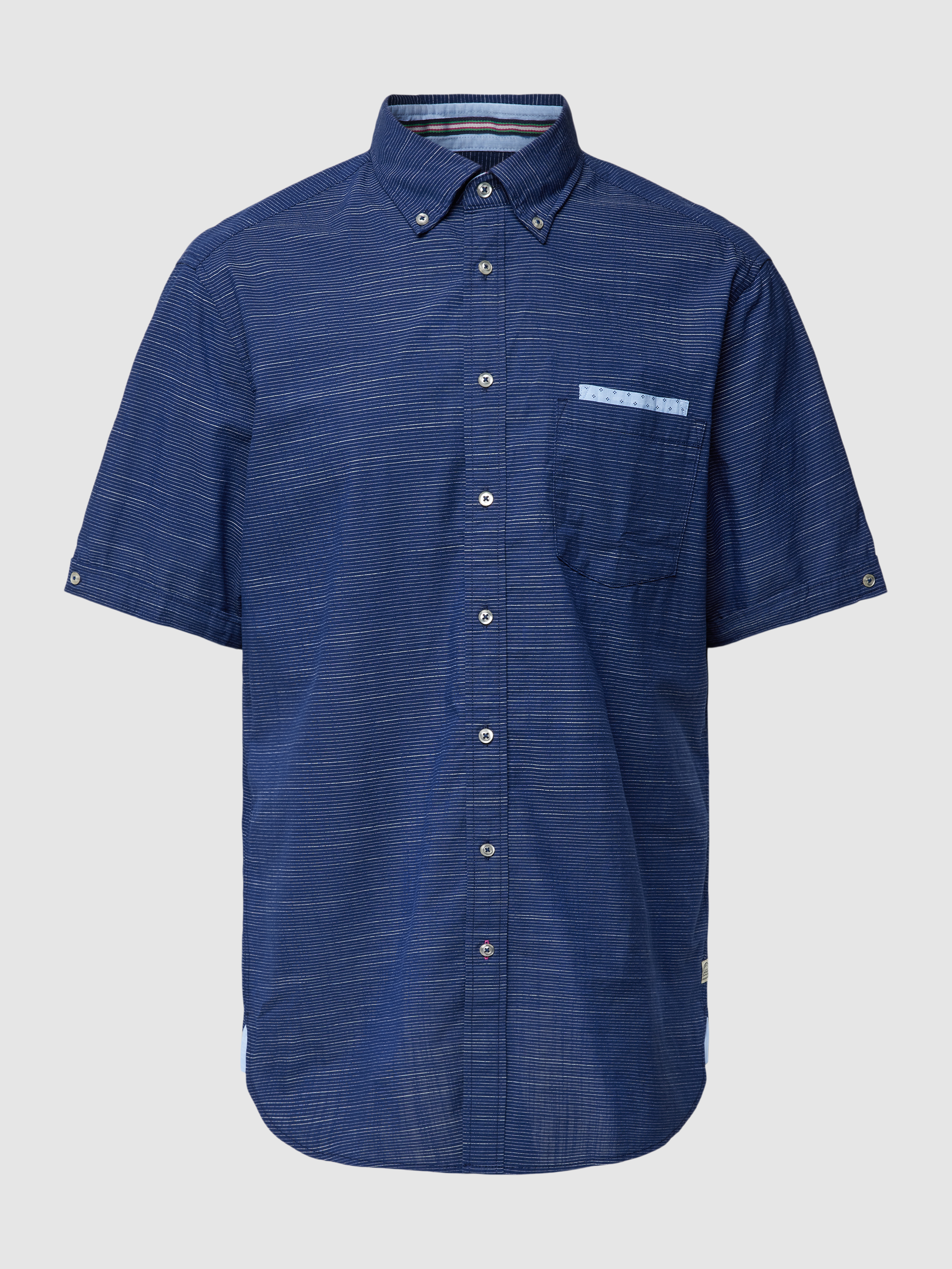 Рубашка мужская Christian Berg Men 1779680 синяя S (доставка из-за рубежа)