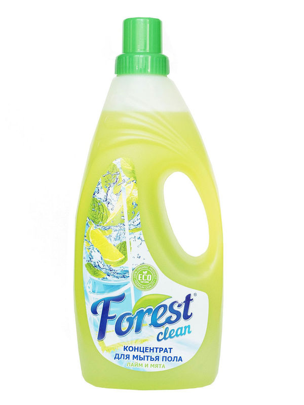 

Концентрат для мытья пола "Лайм и мята" нейтральный запах FOREST clean 356