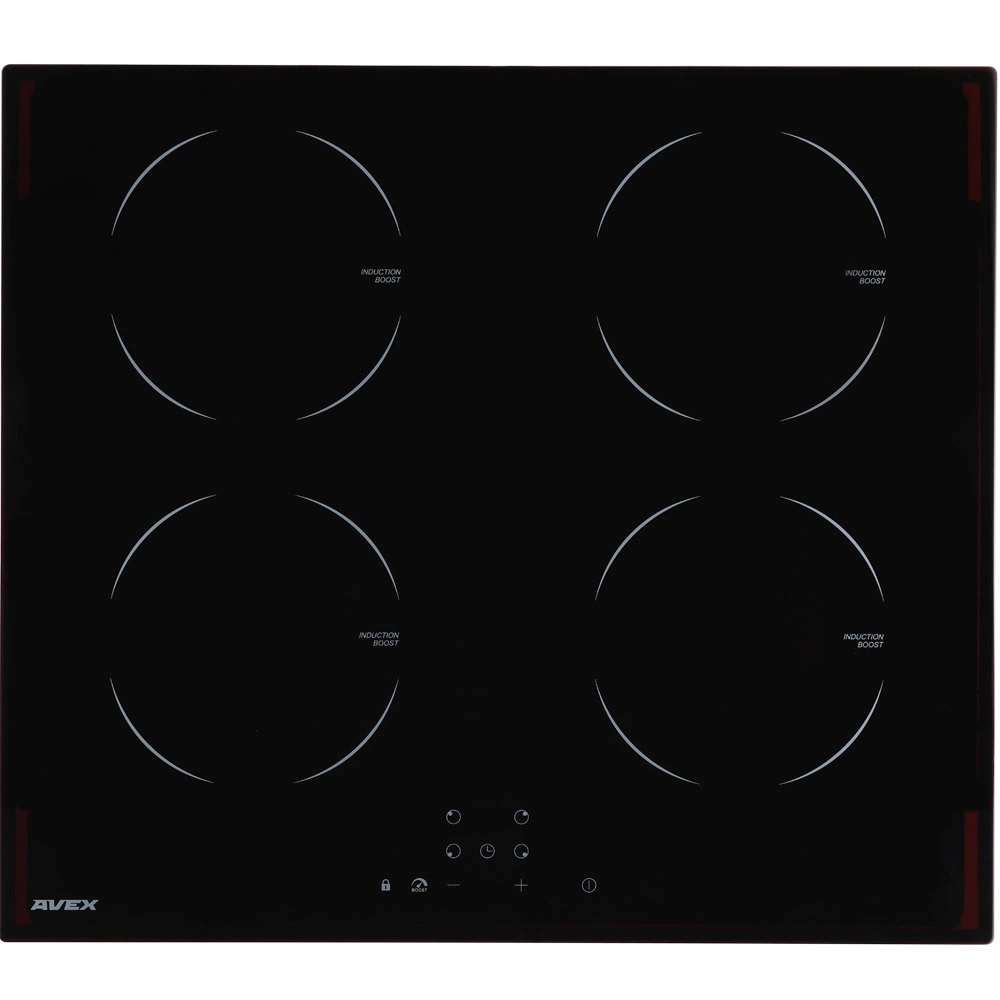 

Встраиваемая варочная панель электрическая AVEX i-M 6040 B черный, i-M 6040 B