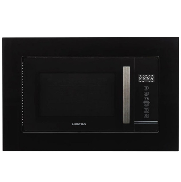 фото Встраиваемая микроволновая печь hiberg vm6502b black