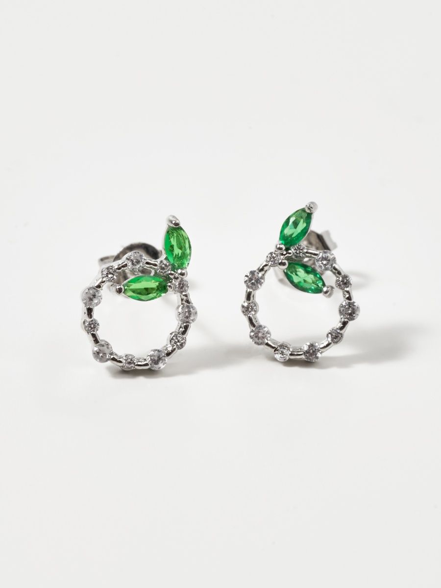 

Серьги пусеты из латуни SHINE & BEAUTY 77258-10, кристалл, 77258-10