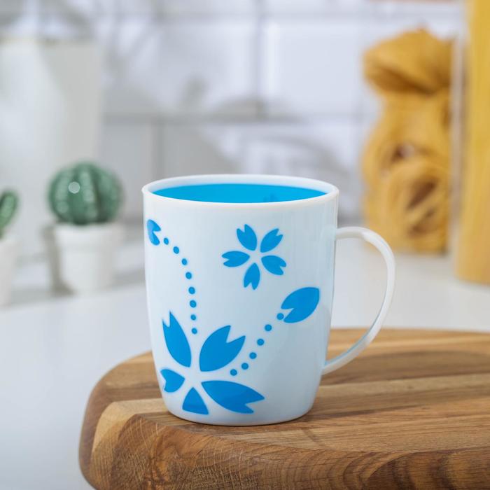 

Кружка «Цветочная канва», 320 мл, цвет МИКС