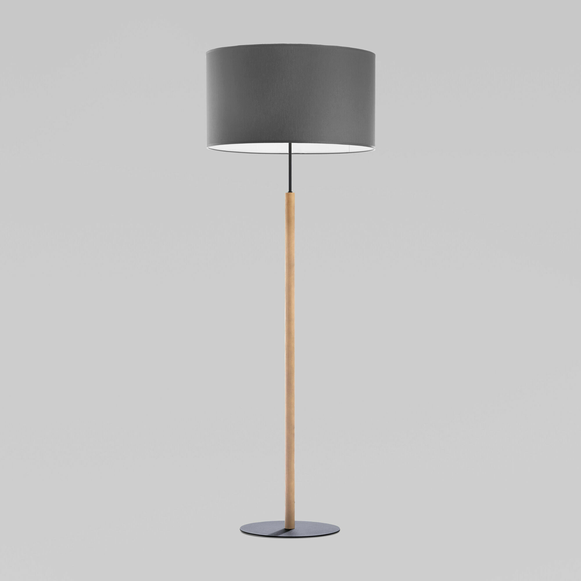 фото Торшер с абажуром tk lighting 5218 deva графит дерево