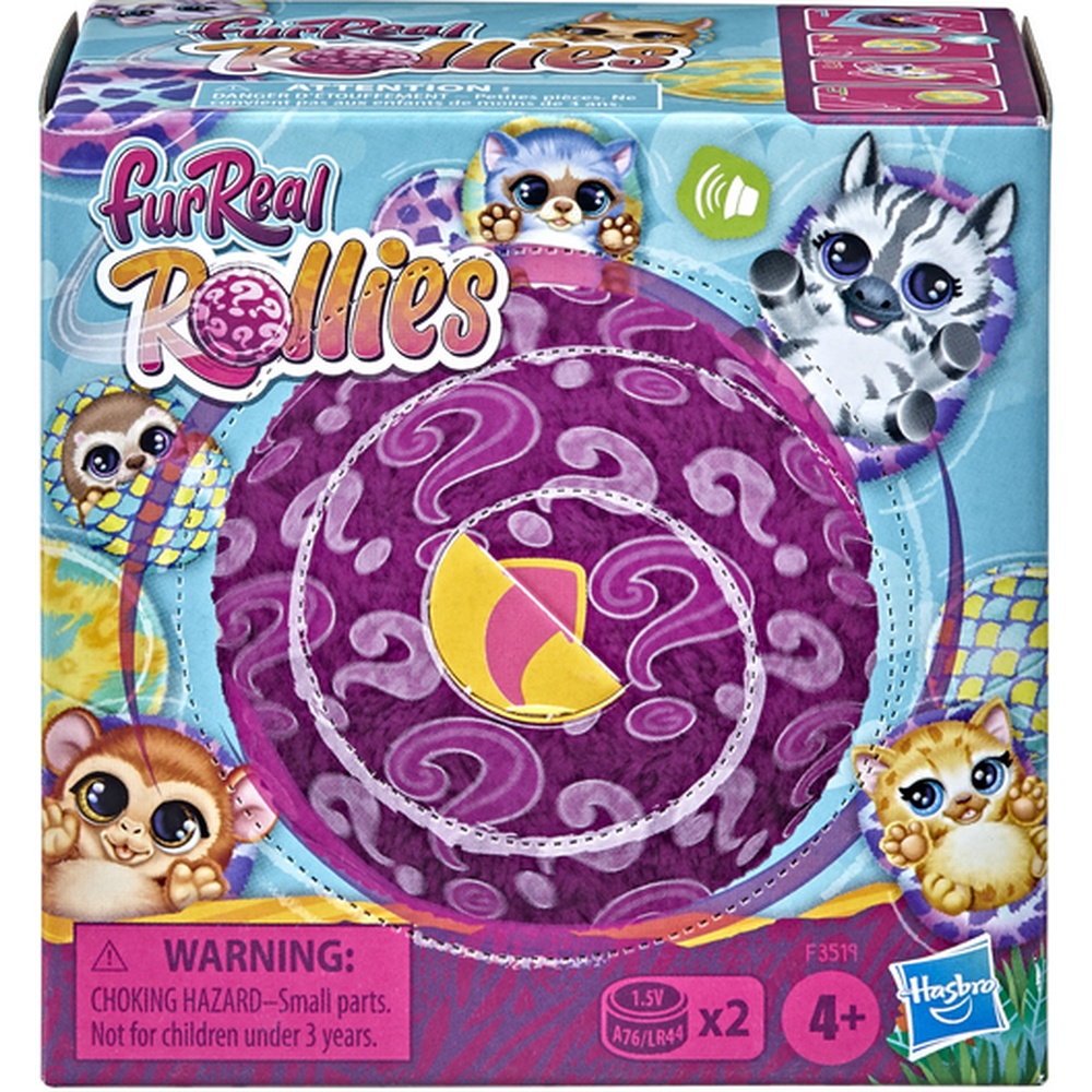 Интерактивная игрушка Hasbro FurReal Friends Ролли F35195L4 интерактивная игрушка hasbro furreal friends крылатые милашки f15455l0 арина единорог