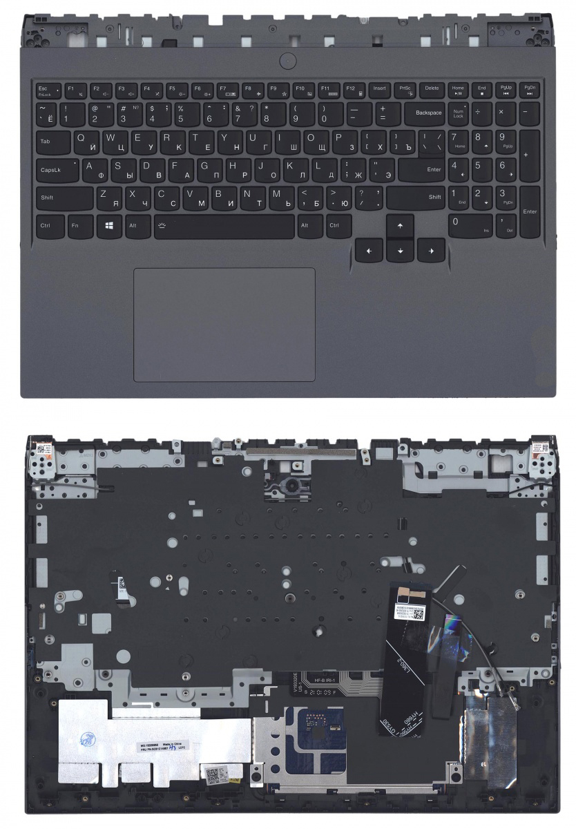 

Клавиатура для Lenovo Legion 5 Pro-16ACH6H топкейс, для Legion 5 Pro-16ACH6H