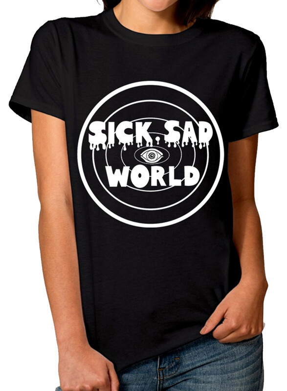 фото Футболка женская dream shirts дарья - sick sad world черная 2xl