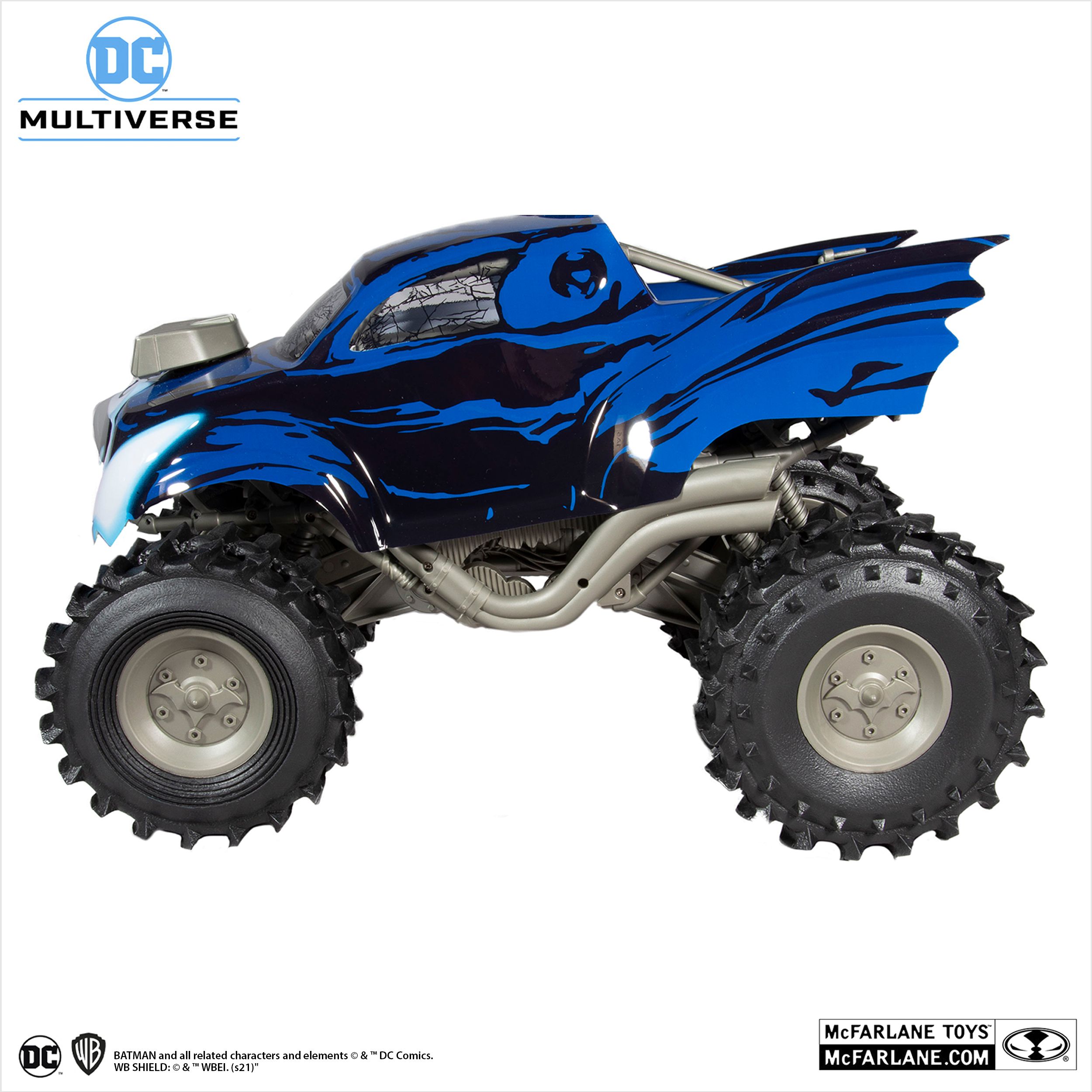 Фигурка DC Multiverse Dark Nights: Death Metal – Batmobeast Large Action Vehicle (43 см)