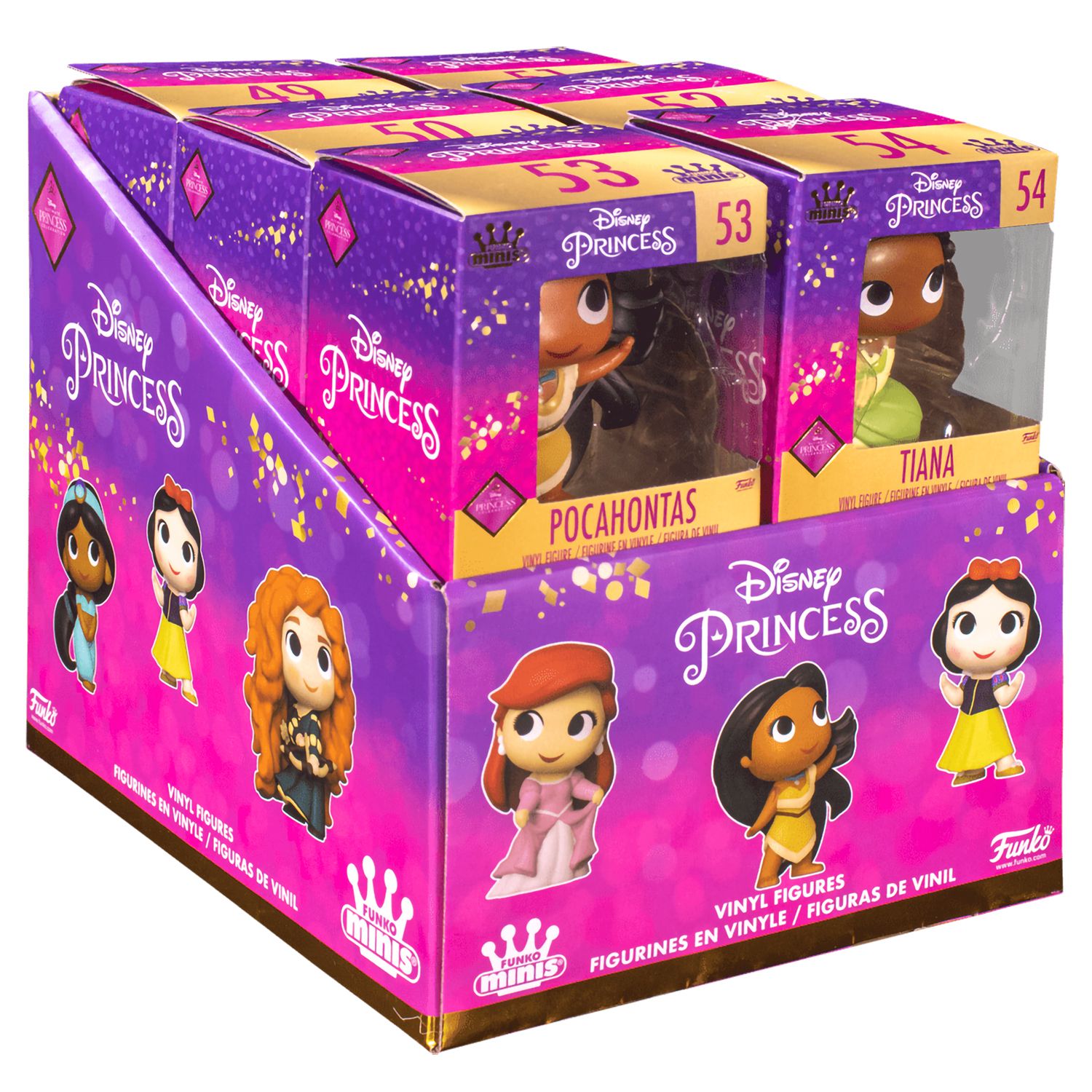 Фигурка Funko Mini Vinyl Figures: Disney Princess (1 шт., в ассортименте)