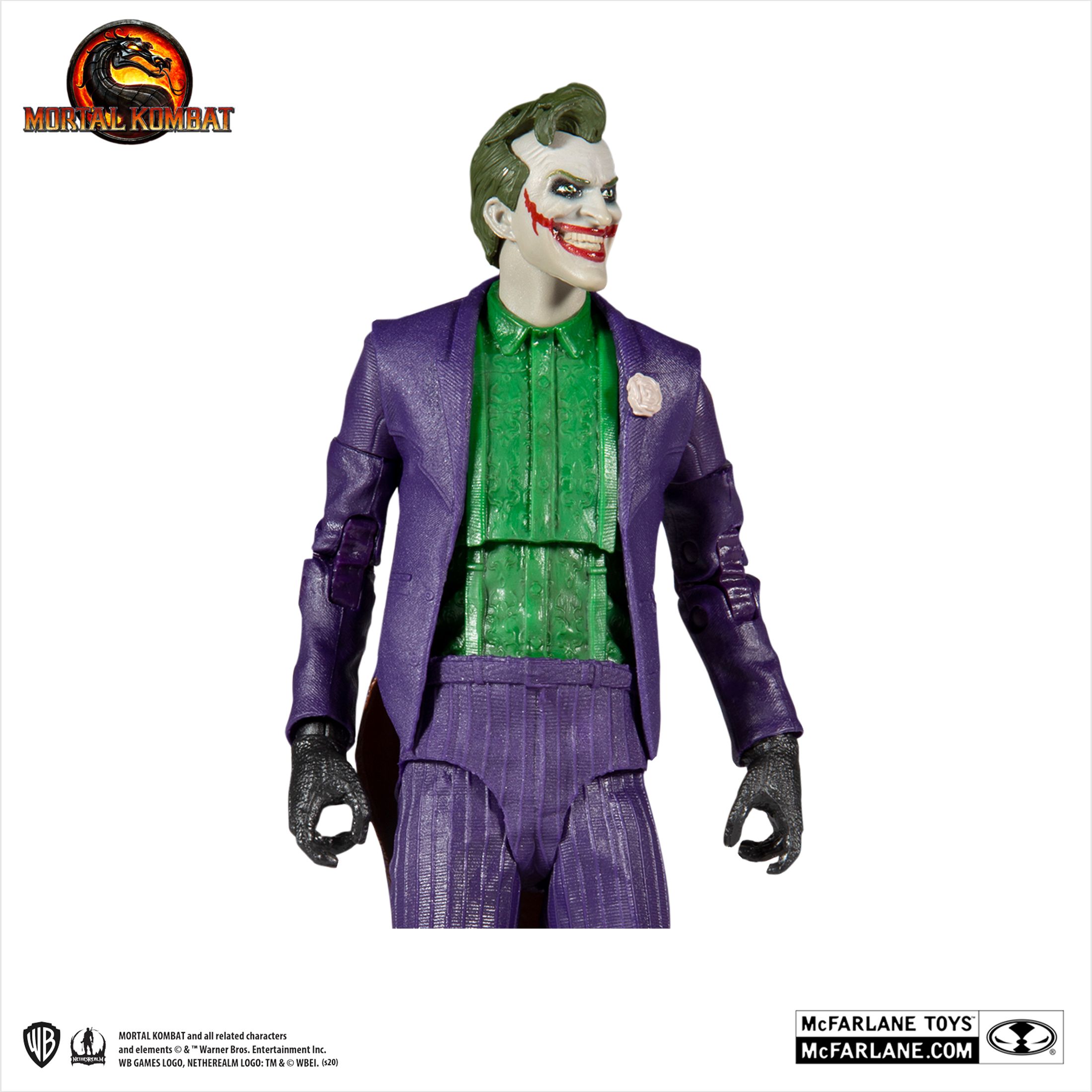 фото Фигурка mortal kombat: the joker (18 см) mcfarlane toys