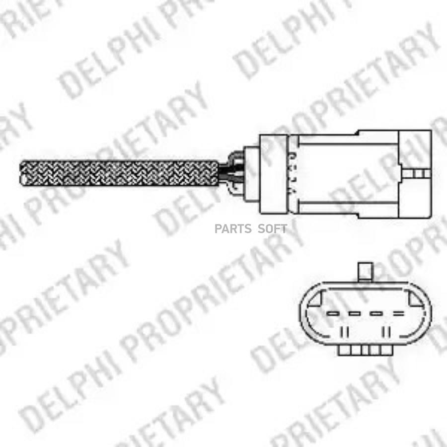 

DELPHI Лямбда-зонд DELPHI ES10793-12B1