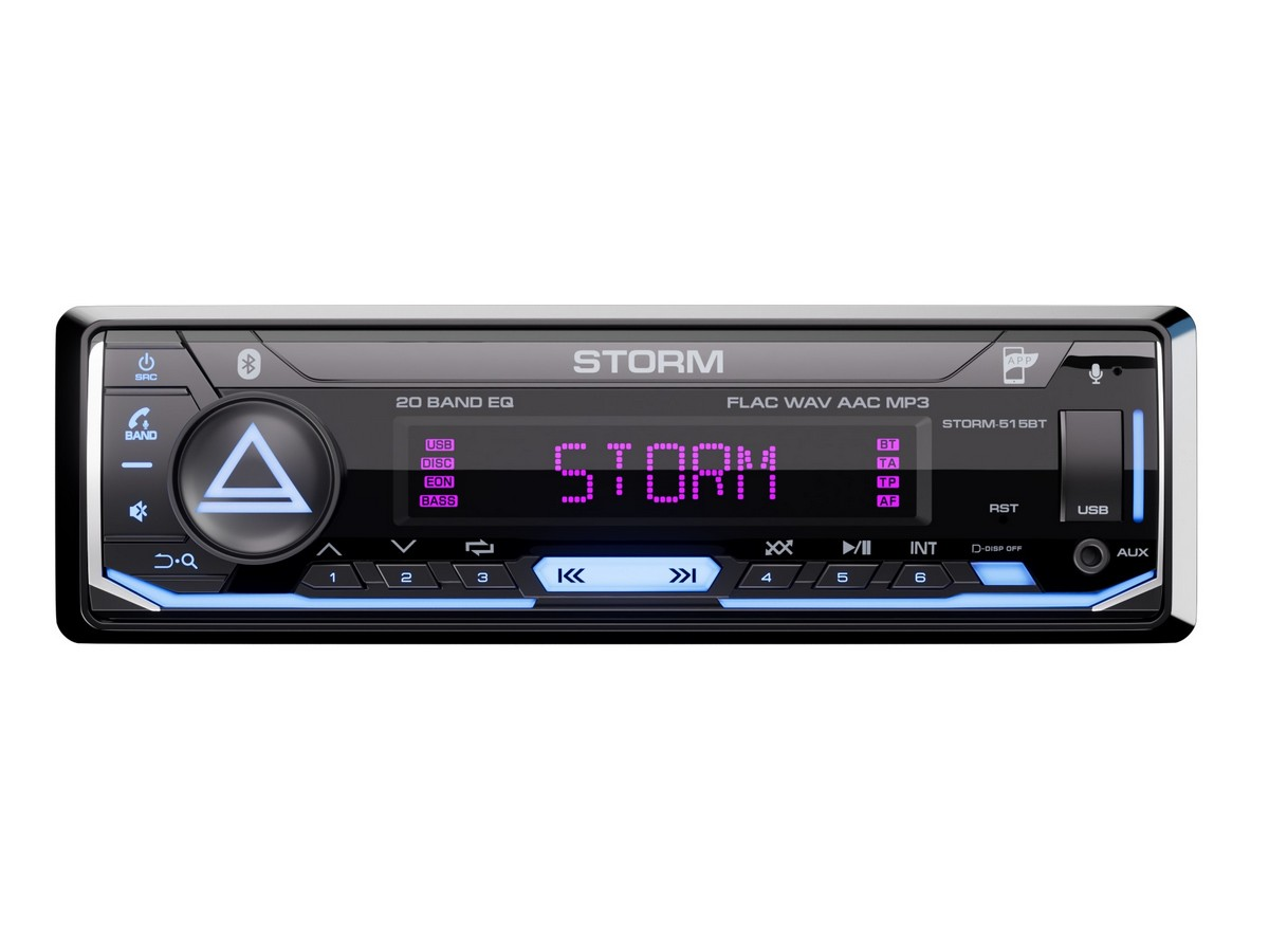 Автомагнитола AURA STORM-515BT