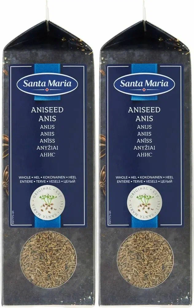 Приправа Анис цельный Santa Maria ANISEED 390 г х 2 шт 1196₽