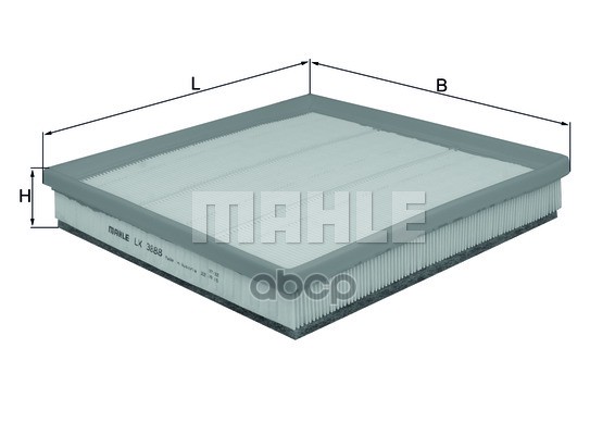 

Воздушный фильтр Mahle/Knecht LX3888