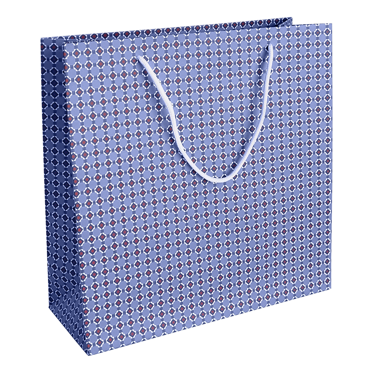фото Пакет подарочный 32 х 32 см be smart men's pattern синий в ассортименте