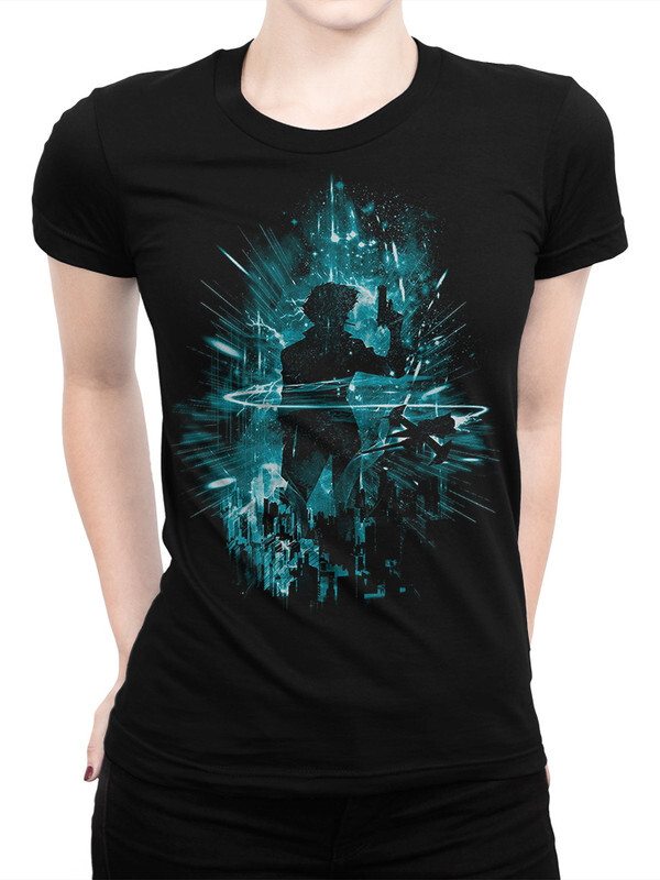 

Футболка женская Dream Shirts Ковбой Бибоп - Cowboy Bebop черная 2XL, "Ковбой Бибоп - Cowboy Bebop"