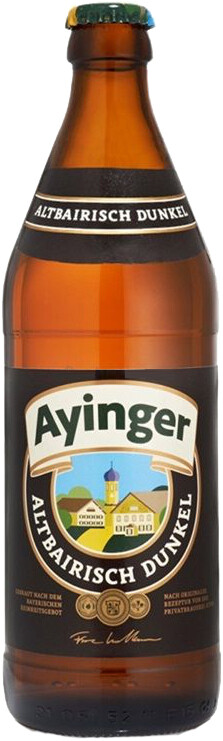 

Пиво Айингер Альтбайриш Дункель/Ayinger Altbairisch Dunkel 0,5л, Темное