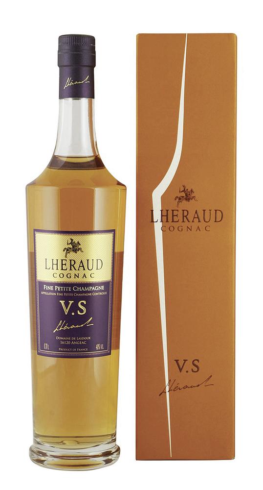Коньяк Lheraud Cognac VS в подарочной упаковке