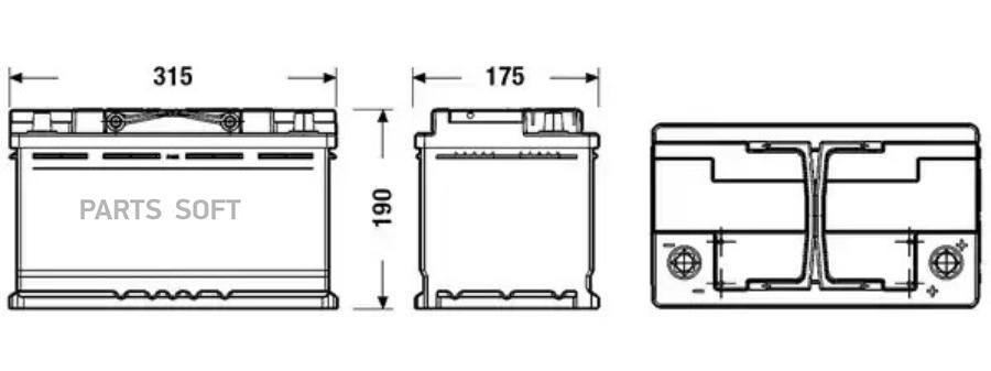 

EXIDE Аккумулятор EXIDE EL955