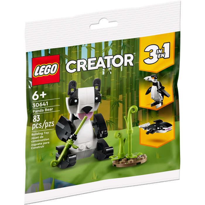 Конструктор LEGO Creator polybag Панда, 83 дет 30641 конструктор lego ninjago polybag 30650 кай и битва в храме рэптона 47 дет