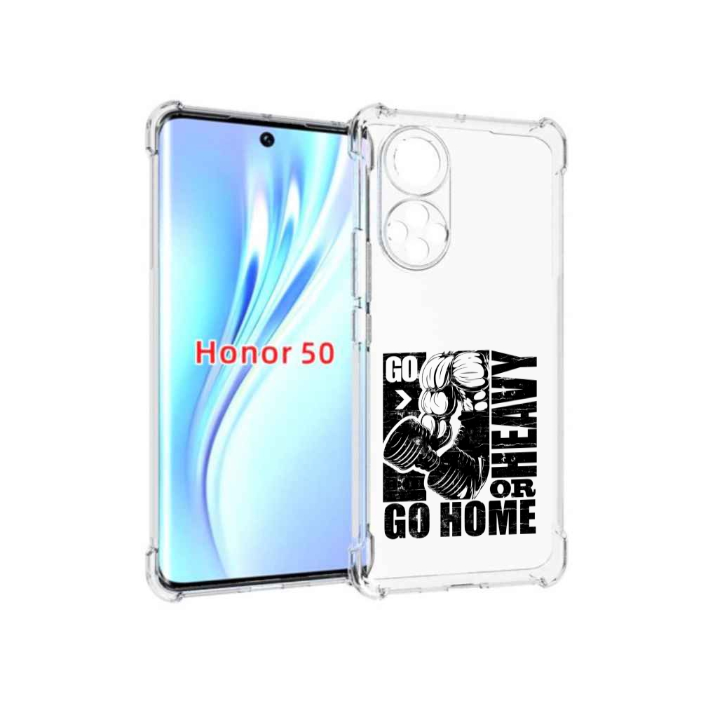 

Чехол бампер MyPads накаченные руки для Honor 50., Прозрачный, Tocco
