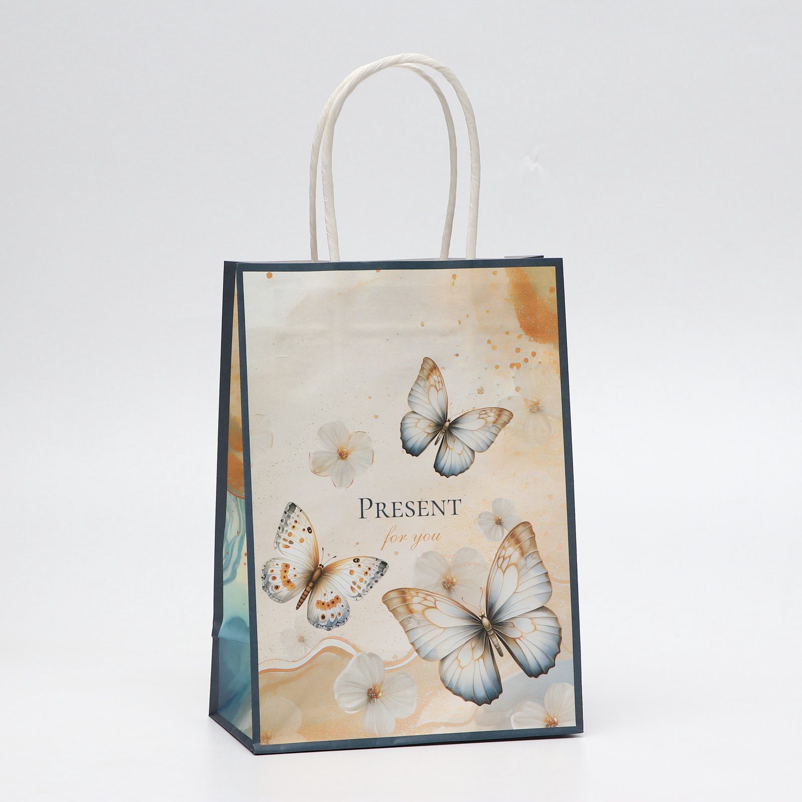 

Подарочный пакет UPAK LAND Present for you крафтовый 15 х 21 х 8 см, 120 г/м, 1 шт