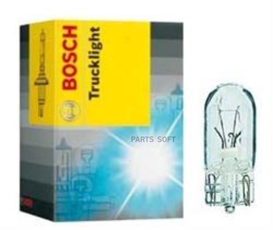 Лампа 24V W5W 5W W2,1x9,5d Trucklight 1 шт. картон Bosch 1987302518