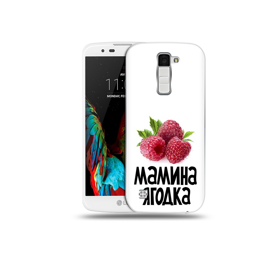 

Чехол MyPads Tocco для LG K10 мамина ягодка (PT30014.80.456), Прозрачный, Tocco