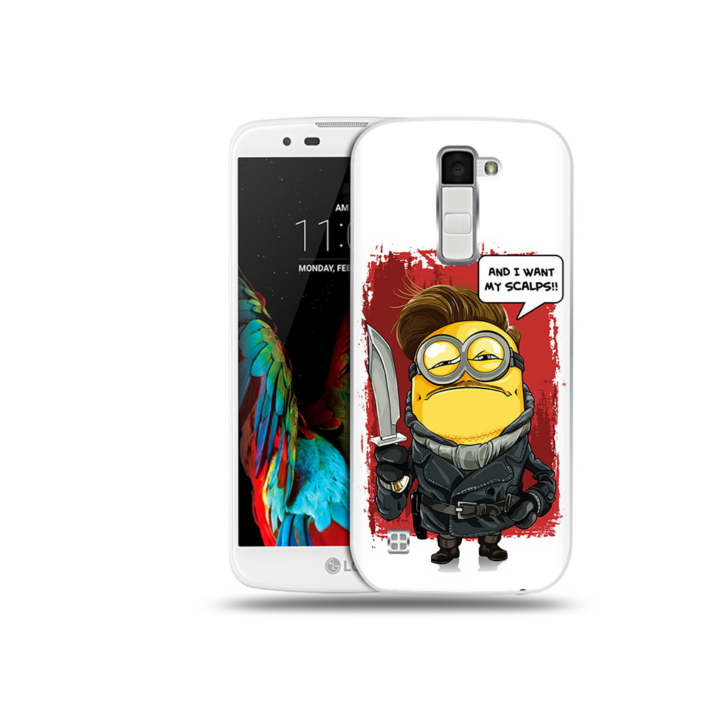 

Чехол MyPads Tocco для LG K10 миньон убийца (PT30014.80.477), Прозрачный, Tocco