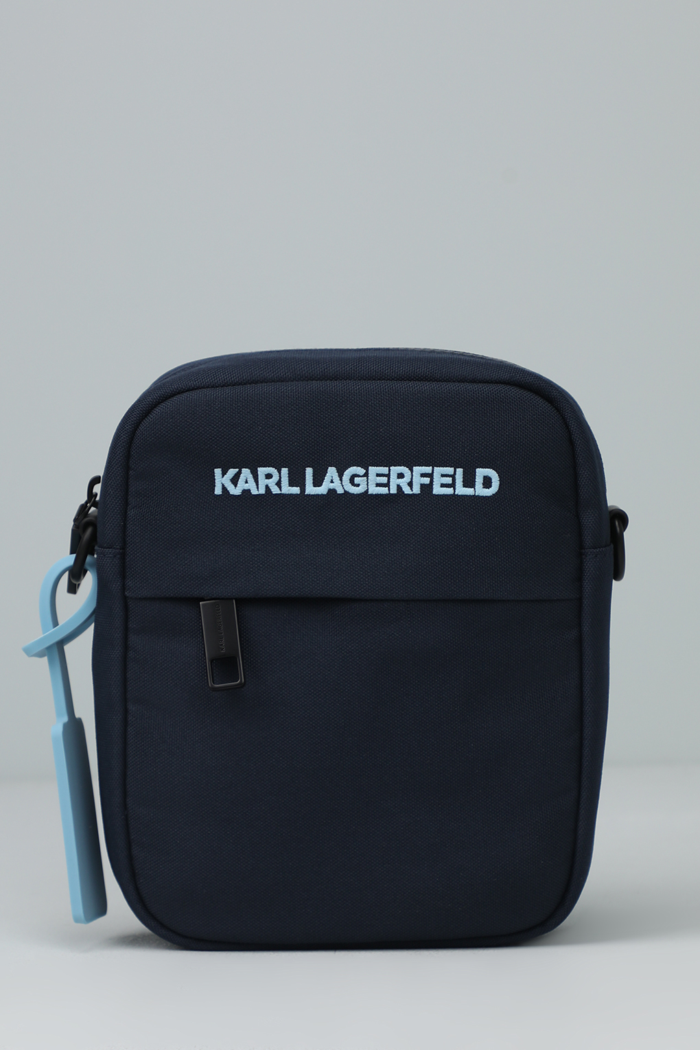 

Сумка планшет мужская Karl Lagerfeld 236M3064 синяя/серая, Синий, 236M3064