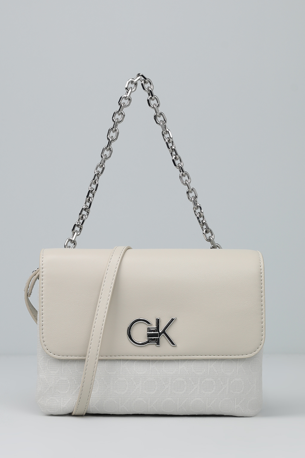 Сумка женская Calvin Klein K60K611877 бежевая