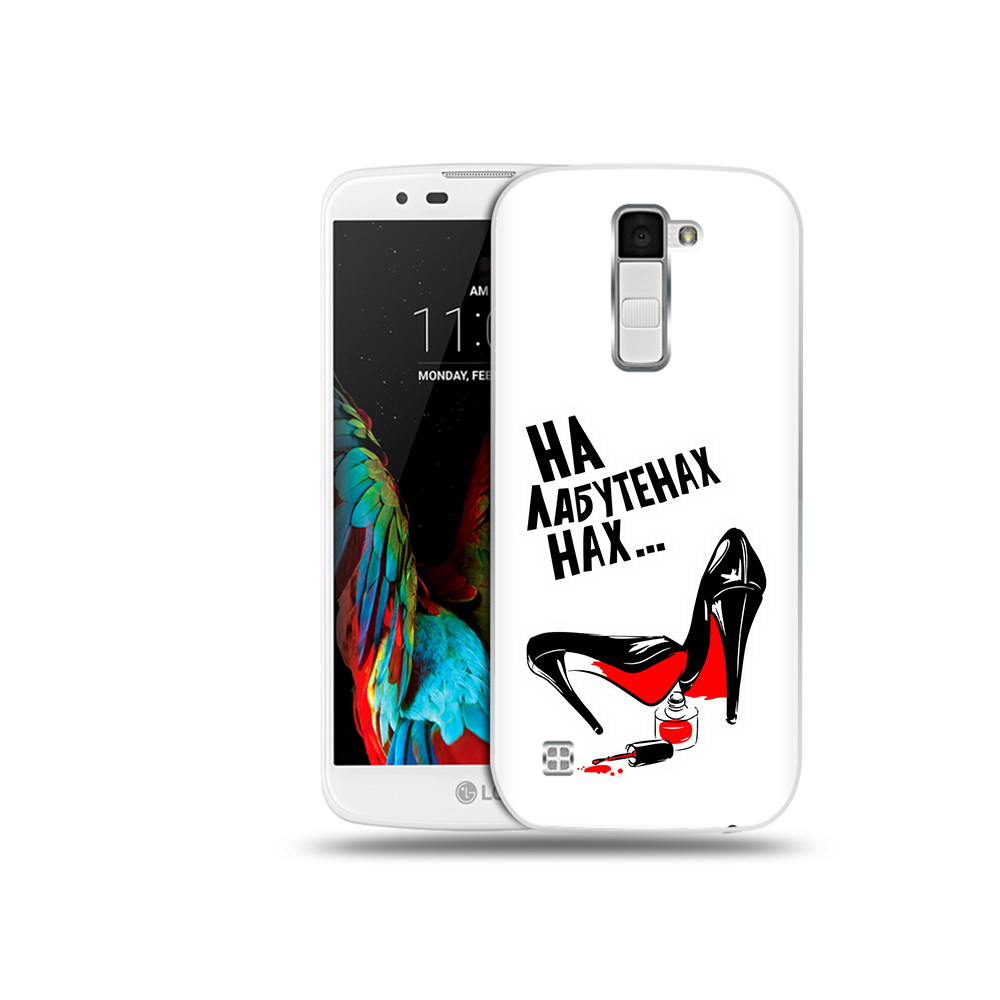 

Чехол MyPads Tocco для LG K10 на лабутенах (PT30014.80.493), Прозрачный, Tocco
