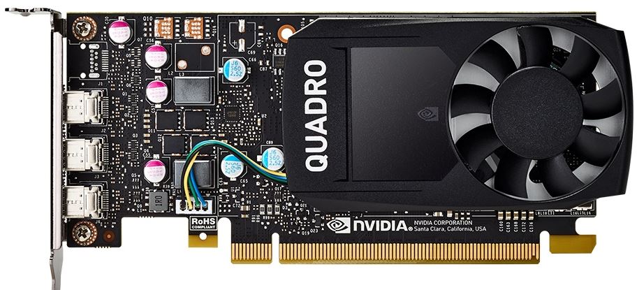 

Видеокарта HP NVIDIA Quadro P400 2Gb