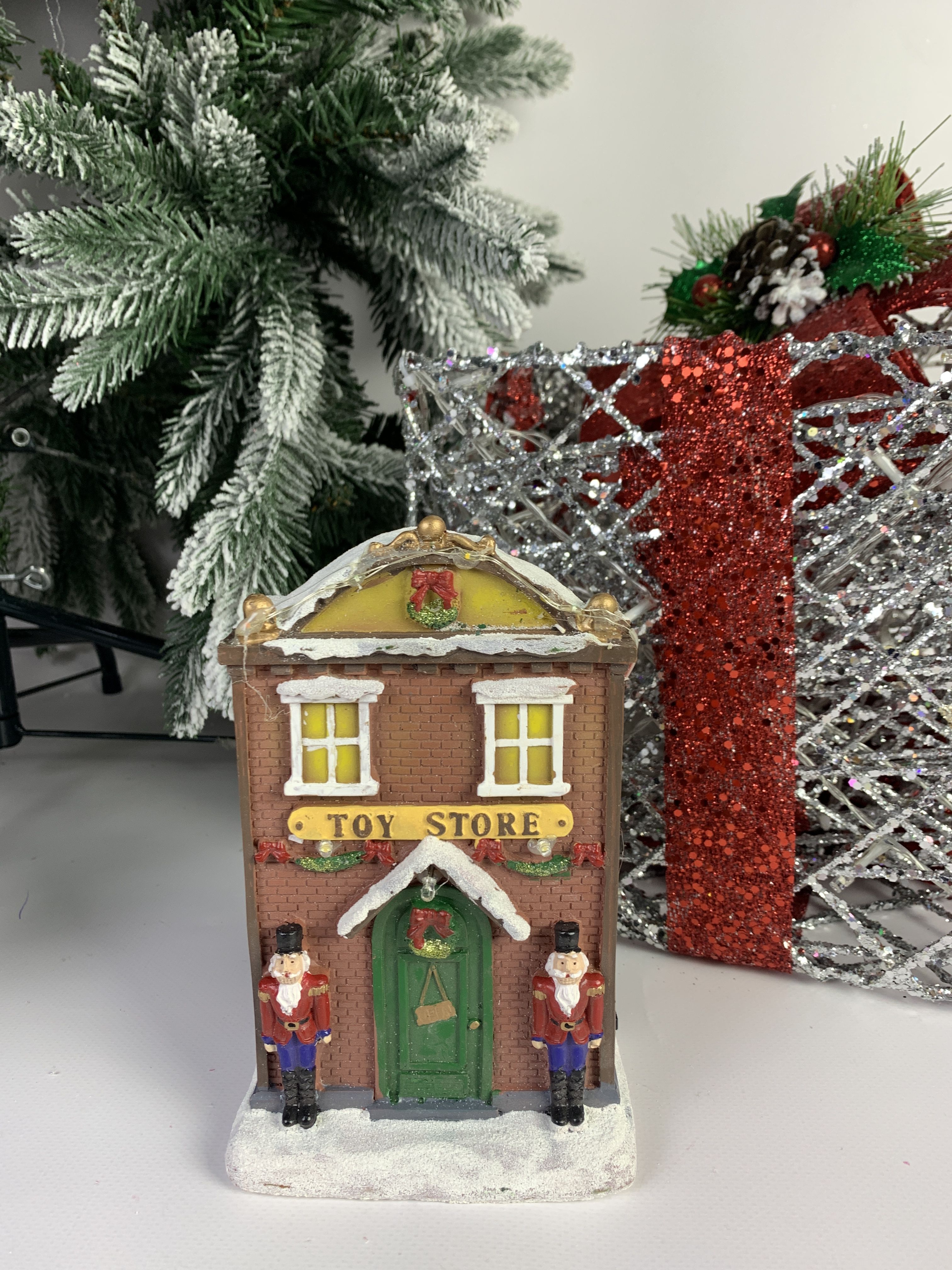 

Новогодняя композиция Merry Christmas Тoy Store музыкальная USB 3хАА 18х8х11см