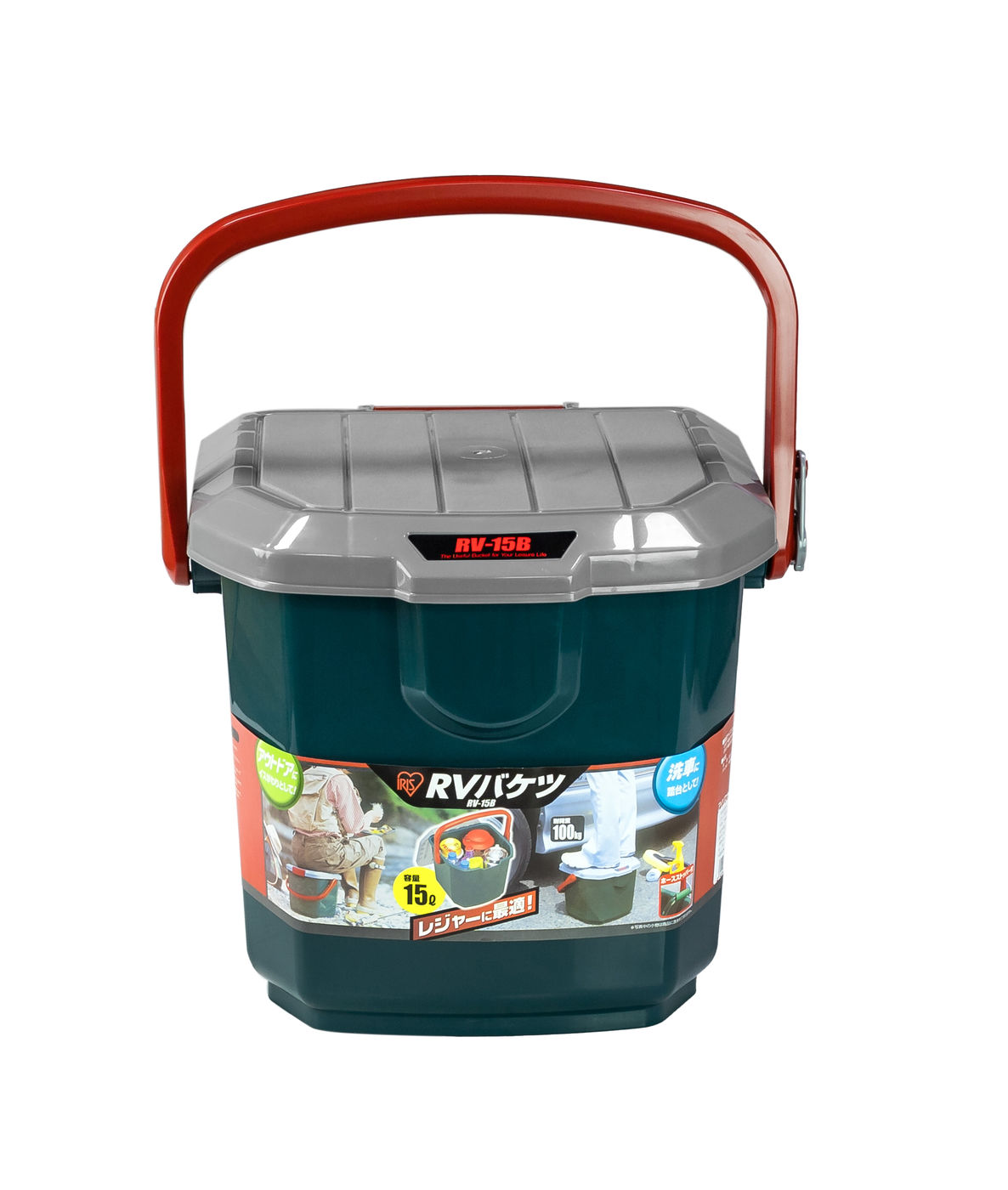 фото Экспедиционный ящик iris rv box bucket 15b; 15 л iris ohyama