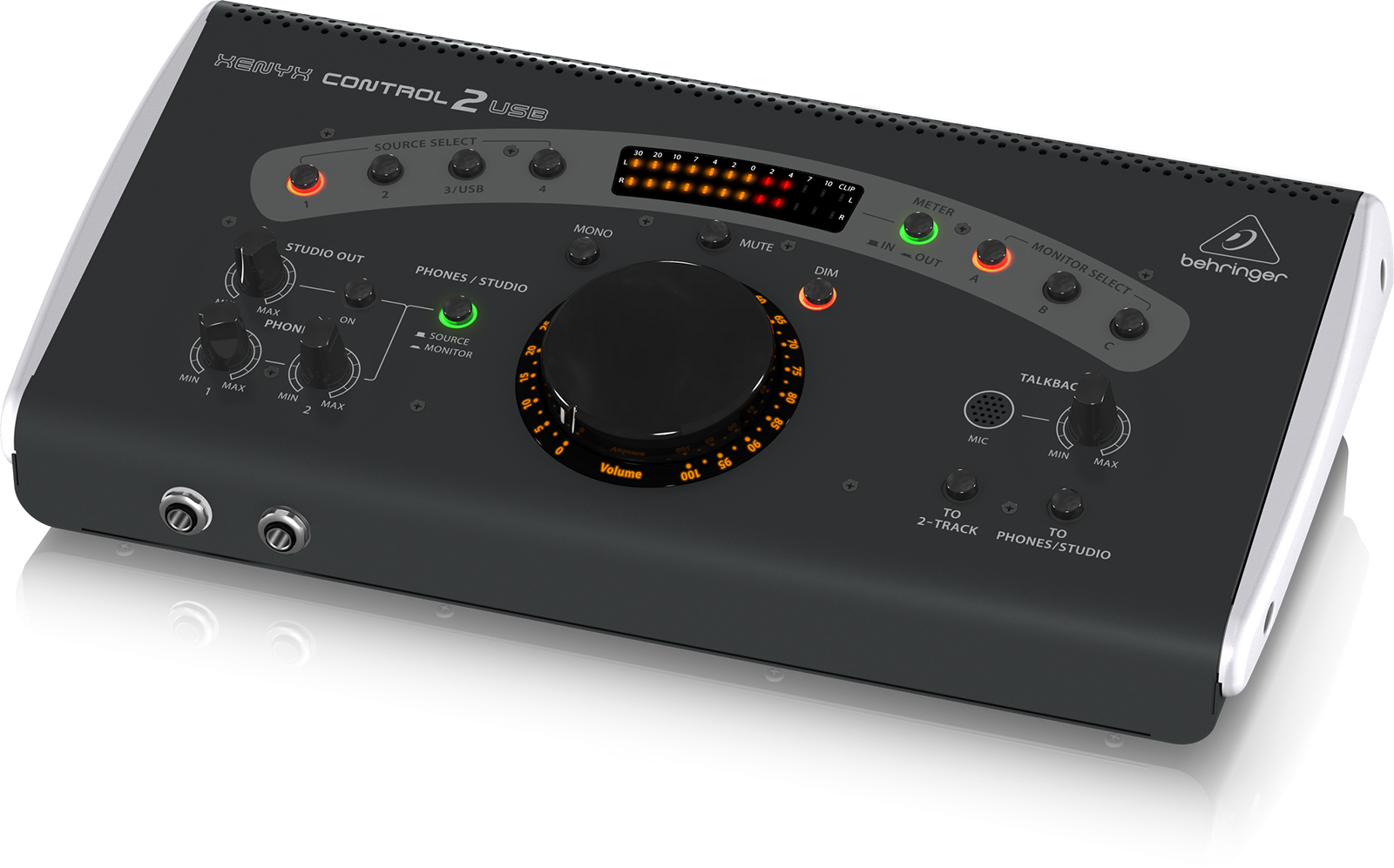 фото Behringer control2usb студийный контроллер для мониторов