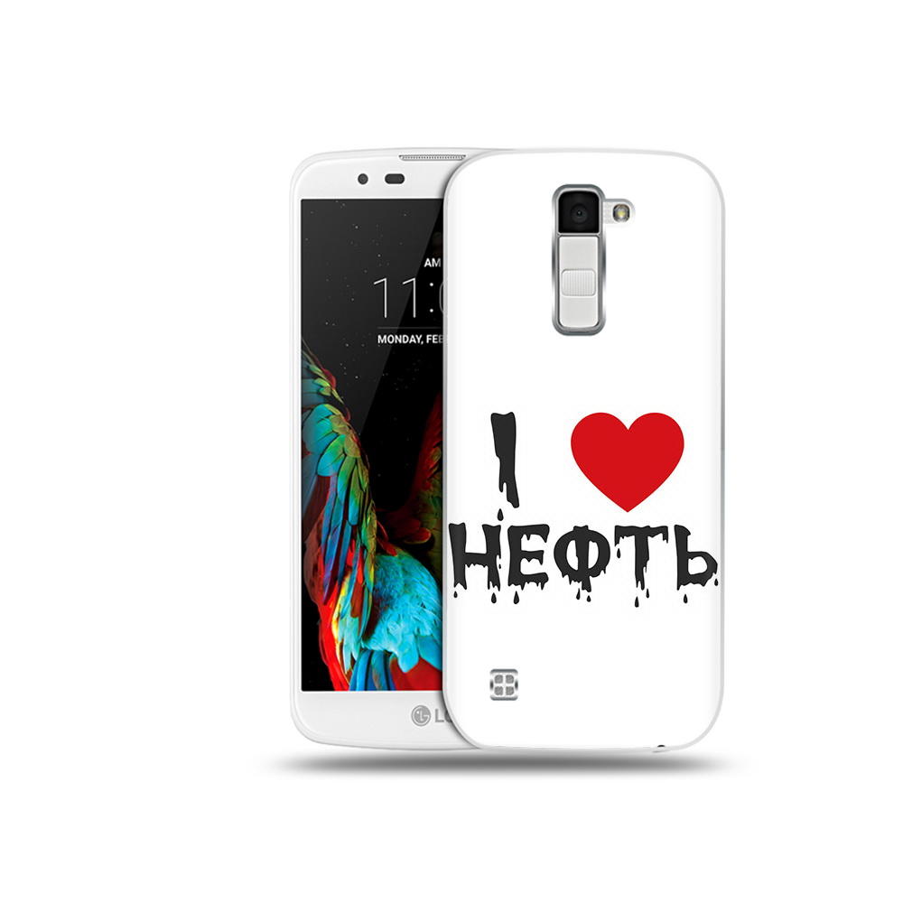 

Чехол MyPads Tocco для LG K10 нефть (PT30014.80.522), Прозрачный, Tocco