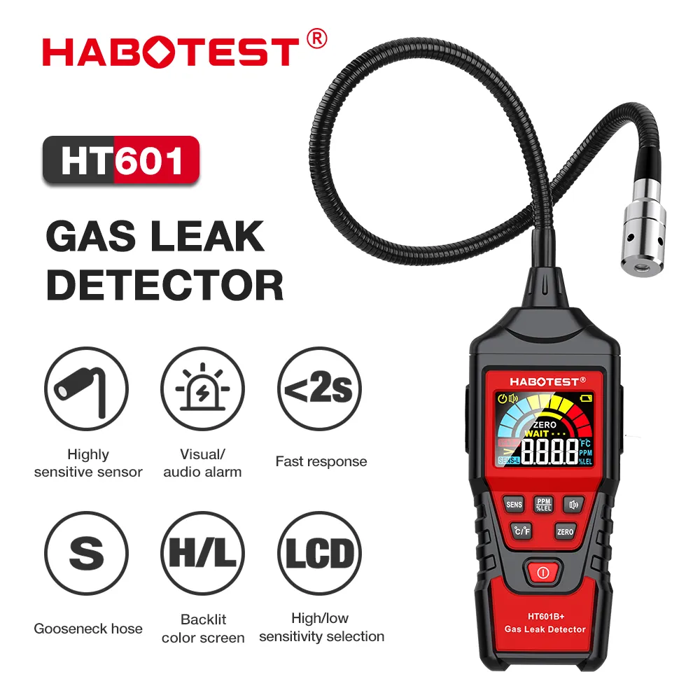Детектор утечки газа Habotest HT601B