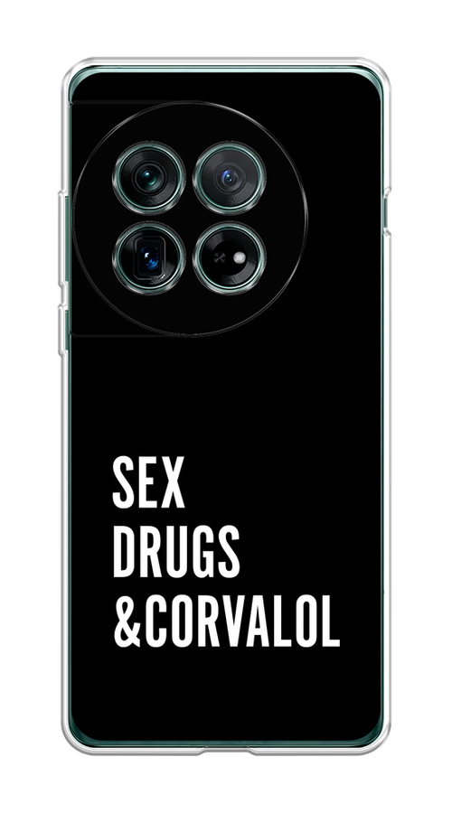 

Чехол на OnePlus 12 "Corvalol", Черный;серый;белый, 154450-1