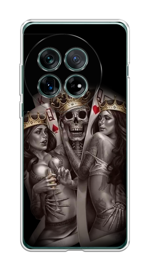 

Чехол на OnePlus 12 "Карты король и королевы", 154450-1